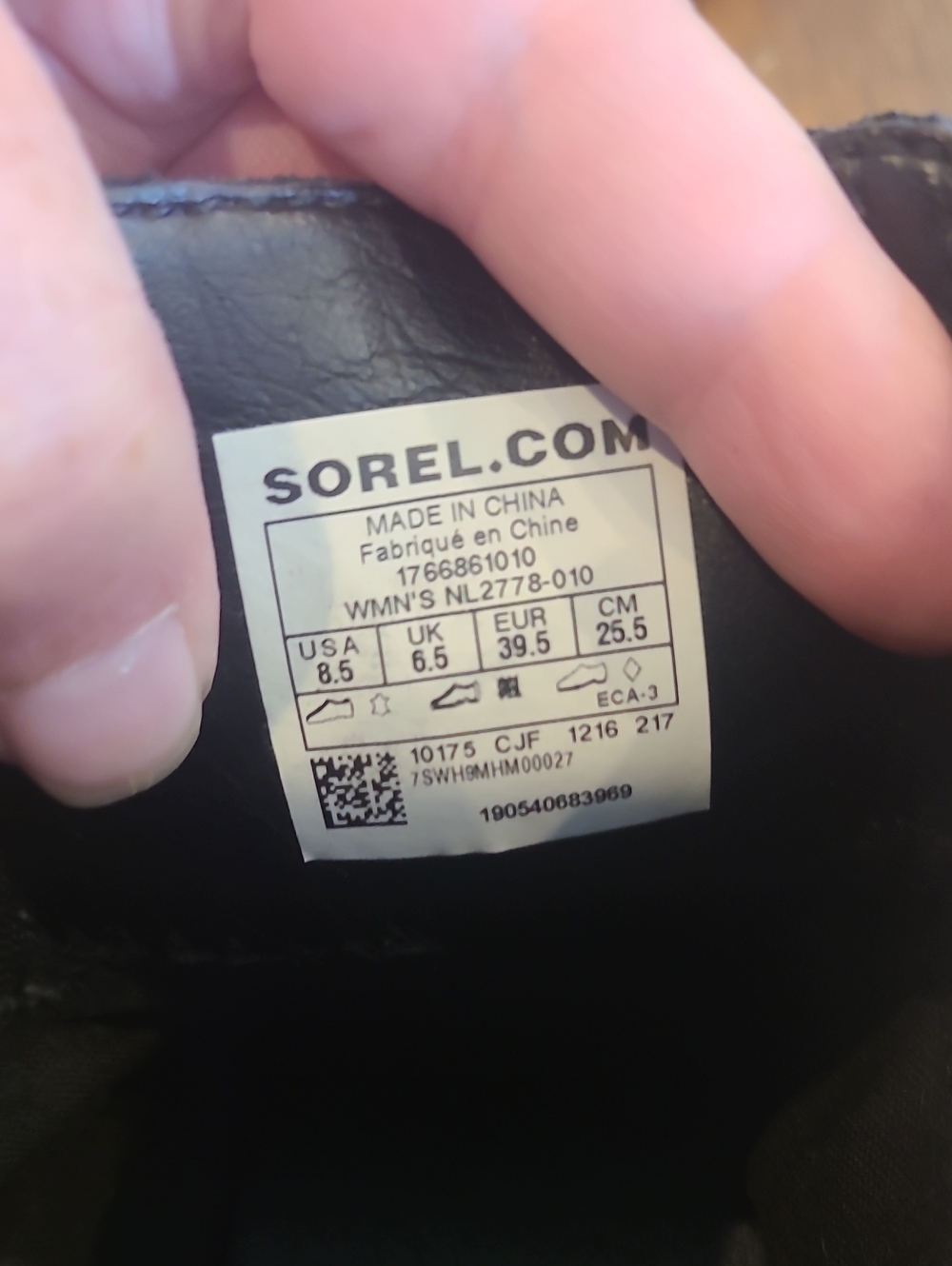 Sorel Addington Chelsea Boot in Black 8.5 - Picture 8 of 8